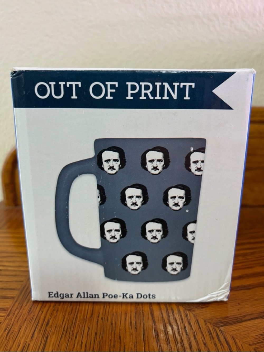 Out of Print Edgar Allan Poe Coffee Mug